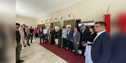 Şanlıurfa'da 'Adil-i Mutlak Hat Eserleri Sergisi' açıldı