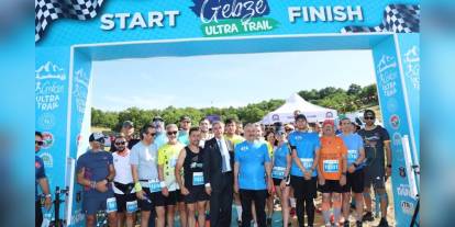 Gebze Ultra Trail'de yüzlerce sporcu yarıştı