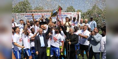 Şahinbey Belediye Spor Kulübü Ampute Futbol Süper Ligi'nde şampiyon