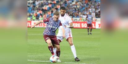 Trabzonspor-Samsunspor maçı 2-2 berabere bitti