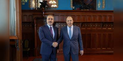 Fidan, Moskova'da Lavrov ile görüştü