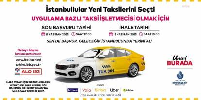 İBB, 150 taksi plakası ihalesi düzenliyor: 29 yıllık işletme hakkı