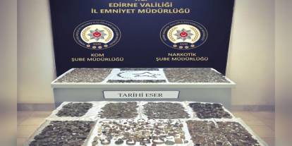 Kapıkule'de 12 bin 770 tarihi eser yakalandı