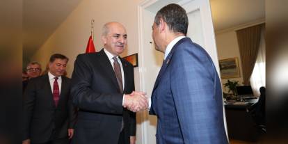 Kurtulmuş, Özel'i ziyaret etti: 'Terörsüz Türkiye' için CHP'nin katkılarını bekliyoruz