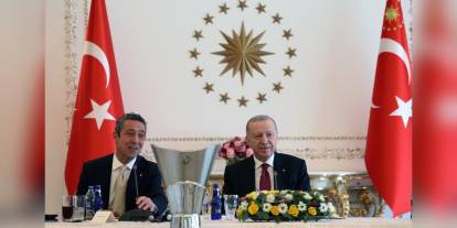 Erdoğan, Fenerbahçe Beko'yu Vahdettin Köşkü'nde kabul etti