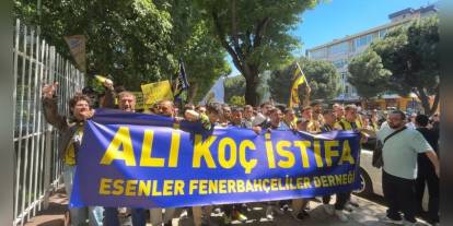 Kadıköy'de 'Büyük Fenerbahçe Yürüyüşü': Ali Koç istifa çağrıları