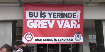 İzmir'de grev üçüncü gününde: DİSK ve Genel-İş'ten işçilere destek