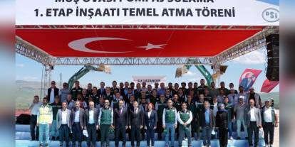 Yumaklı Muş'ta: 3,3 trilyon TL'lik sulama yatırımı ve lisanslı depo açılışı