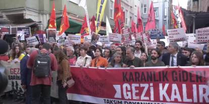 Gezi Parkı eylemlerinin 12. yıl dönümü: 'Karanlık Gider, Gezi Kalır'