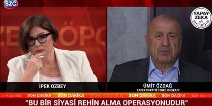Ümit Özdağ ile yapay zeka destekli röportaj yapıldı