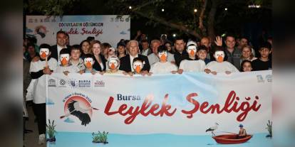 Bursa Leylek Şenliği: Eskikaraağaç köyünde renkli görüntüler