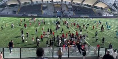 Avcılar'da amatör lig maçında kavga: 1 futbolcu yaralandı