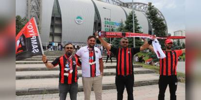 Vanspor FK ve Batman Petrol Spor taraftarları Kayseri'de