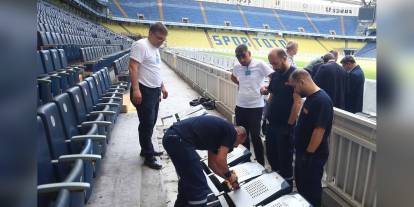 Fenerbahçe, Şükrü Saracoğlu Stadı'nda yenileme çalışmalarına başladı