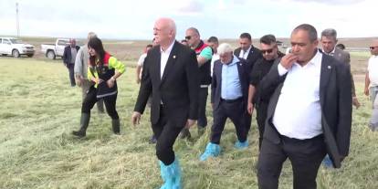 Aksaray'da dolu afeti: 50 bin dekarlık alan etkilendi