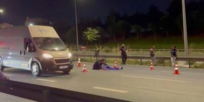 Kağıthane'de feci kaza: Otomobilin çarpması sonucu 1 ölü