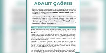 Eski Bakanlar'dan 'Adalet Çağrısı': Hukuk Devleti İçin Önemli Bildiri
