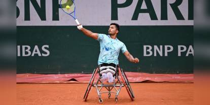 Ahmet Kaplan Roland Garros'ta ikinci oldu