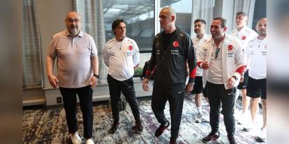 A Milli Takım'da bayramlaşma