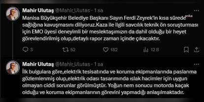 EMO heyeti, Manisa Büyükşehir Belediye Başkanı Zeyrek'in evinde inceleme yaptı: İlk bulgular açıklandı