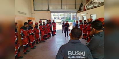 BUSKİ Arama Kurtarma Ekibi, AFAD'dan akreditasyon aldı