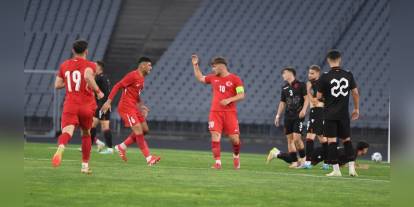 Türkiye Ümit Milli Takımı Arnavutluk'u 1-0 yendi