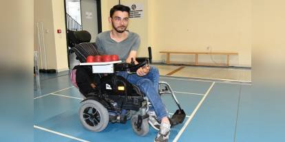 Çorlu'lu engelli sporcu Yücel Coşkun, boccede milli takıma seçildi