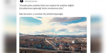 Murat Kurum: Malatya'da 26 bin 325 konut teslim edildi