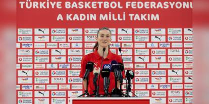 A Milli Kadın Basketbol Takımı Avrupa Şampiyonası'nda: Hedefimiz madalya turlarında yer almak