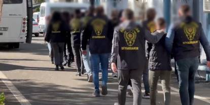 Diyarbakır'da 'Çekirge' operasyonu: 12 kapkaç şüphelisi tutuklandı