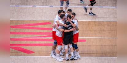 A Milli Erkek Voleybol Takımı Çin'i 3-0 yendi
