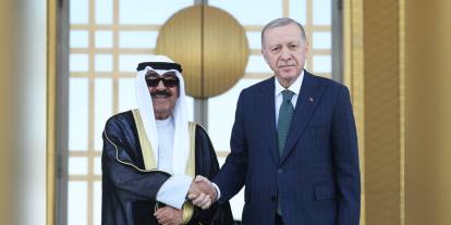 Cumhurbaşkanı Erdoğan, Şeyh El Sabah ile görüştü: İsrail'in saldırıları güvenlik riski oluşturuyor