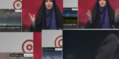 İran Devlet Televizyonu canlı yayın sırasında böyle saldırıya uğradı