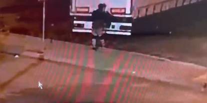 Esenyurt'ta TIR hırsızı dronla yakalandı: Dereye atlayarak yaralandı