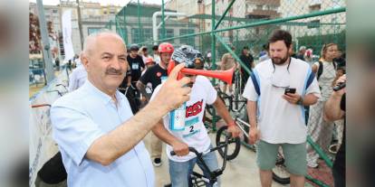 Gebze'de BMX Park Türkiye Şampiyonası: Rafet Efe Vatansever birinci oldu