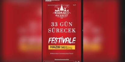 Marmaris Yeni Yıl Festivali: Sosyal medyada büyük yankı uyandırdı
