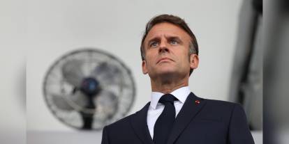 Macron: İran'da askeri müdahale kaosa yol açar