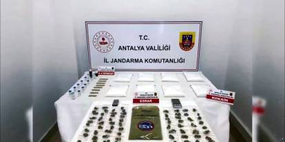 Antalya'da 'Narkokapan-Antalya' operasyonu: 104 tutuklama
