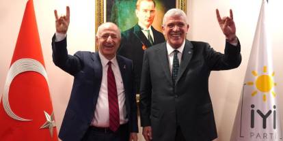 Dervişoğlu, Özdağ beraber Bozkurt yapınca sosyal medyadan tek ses yükseldi: Milliyetçi İttifak gelsin!