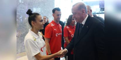 Erdoğan, Filenin Sultanları'nı tebrik etti