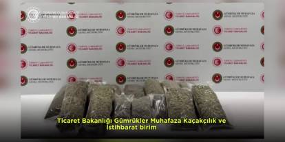 Bakanlık açıklaması: 1 ton uyuşturucu ve binlerce elektronik sigara ele geçirildi