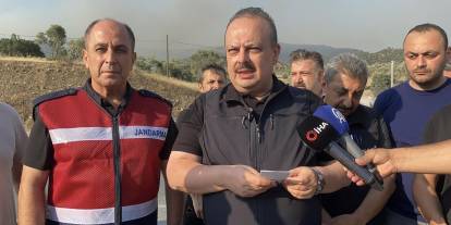 Aydın Valisi Canbolat: Yangın hızla yayılıyor