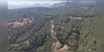 Mersin'de Emirler Orman Parkı Piknik Alanı hizmete hazırlanıyor