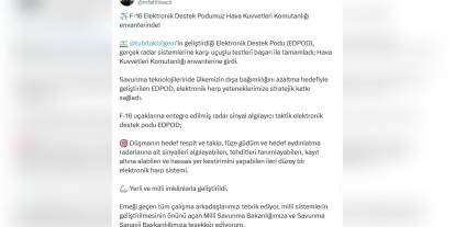 EDPOD, Hava Kuvvetleri envanterine girdi