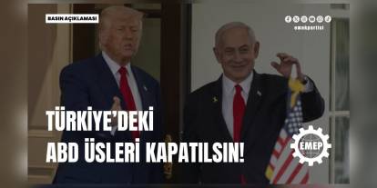 EMEP Genel Başkanı Aslan: ABD İran'ı vurdu, halklar kazanacak