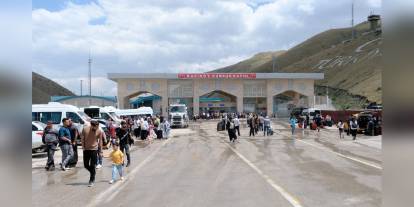 Van'da İran'dan gelen turistler ülkelerine döndü