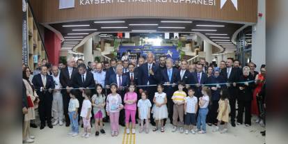 Kültür ve Turizm Bakanı Ersoy: Kayseri'ye 6 bin 200 metrekarelik yeni kütüphane kazandırıldı