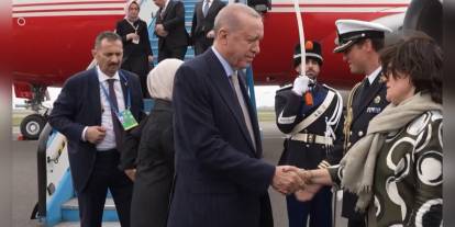 Erdoğan, NATO Zirvesi için Amsterdam'da
