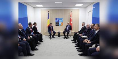 Erdoğan, Lahey'de Dan ile görüştü: Terörle mücadele ve Karadeniz güvenliği ele alındı