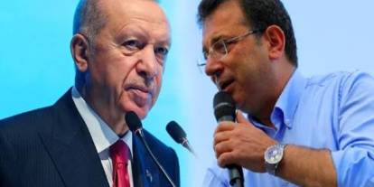Son ankette Erdoğan'a büyük şok! İmamoğlu Erdoğan’ı geride bıraktı